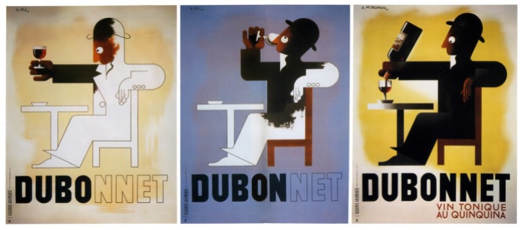 Dubo Dubon Dubonnet, A. M. Cassandre, 1932