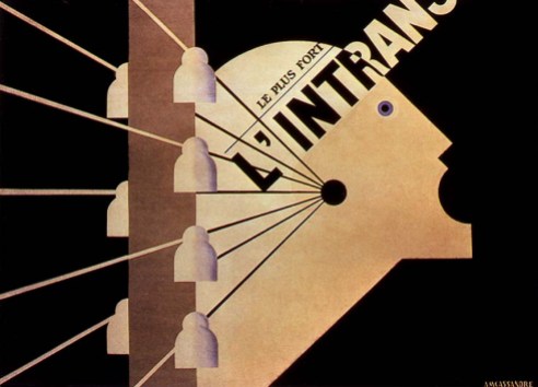 L'Intransigeant, A.M. Cassandre, 1925