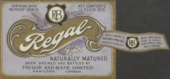 Regal by Taylor And Bate Limited c.1930-1937